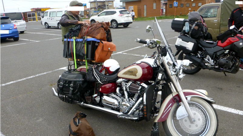 バイク旅の人たち