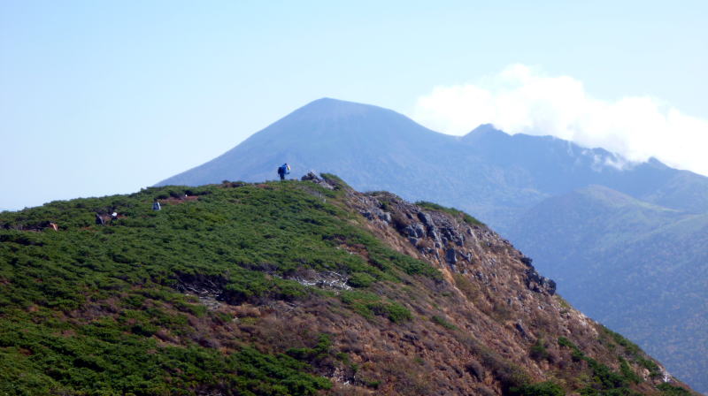 源太ガ岳と岩手山