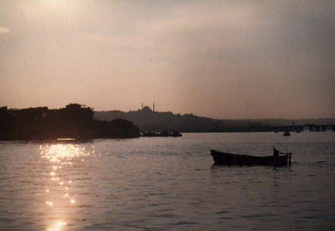 イスタンブールの夕陽